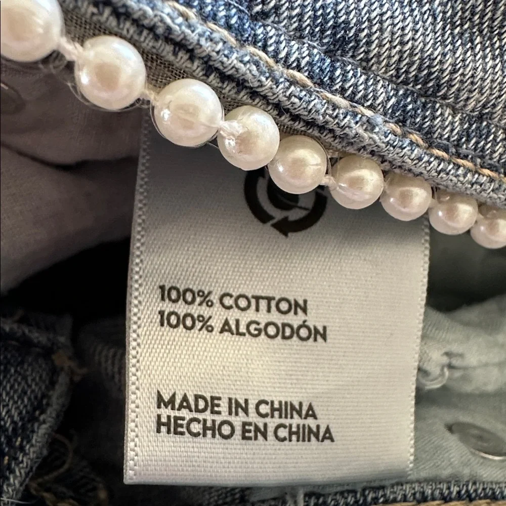 PTCL Blue Denim Jeans special trimmed with pearls - Picture 10 of 10